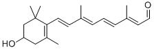 CAS 登录号：6890-91-1， 全-反式-3-羟基视黄醛