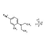 CAS#: 68911-96-6, 4-diethylamino-3-methyl-benzenediazonium hexafluorophosphate