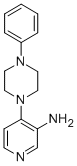 CAS 登录号：6892-97-3， 4-(4-苯基-1-哌嗪基)-3-吡啶胺