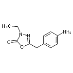 CAS#: 689251-70-5, 5-(4-Aminobenzyl)-3-ethyl-1,3,4-oxadiazol-2(3H)-one