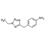 CAS#: 689251-73-8, 4-[(2-Ethyl-2H-tetrazol-5-yl)methyl]aniline
