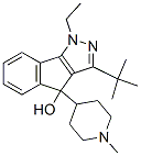 CAS#: 68946-08-7, 1,4-Dihydro-3-Tert-Butyl-1-Ethyl-4-(1-Methyl-4-Piperidyl)Indeno[1,2-c]Pyrazol-4-Ol