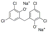 CAS 登录号：68957-70-0， 2,2'-亚甲基二[4,6-二氯苯酚]二钠