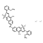 CAS#: 68959-35-3, Disodium 7,7'-iminobis{4-hydroxy-3-[(2-methoxyphenyl)diazenyl]-2-naphthalenesulfonate}
