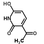 CAS#: 68999-74-6, 3-Acetyl-6-hydroxy-2(1H)-pyridinone