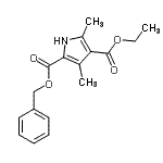 CAS#: 68999-91-7, 2-Benzyl 4-ethyl 3,5-dimethyl-1H-pyrrole-2,4-dicarboxylate