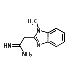 CAS#: 69006-99-1, 2-(1-Methyl-1H-benzimidazol-2-yl)ethanimidamide