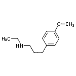 CAS#: 690211-93-9, N-Ethyl-3-(4-methoxyphenyl)-1-propanamine