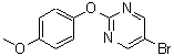 CAS#: 69033-87-0, 5-Bromo-2-(4-methoxyphenoxy)pyrimidine