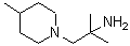 CAS#: 690632-11-2, 2-Methyl-1-(4-methyl-1-piperidinyl)-2-propanamine