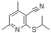 CAS#: 690632-78-1, 2-(Isopropylsulfanyl)-4,6-dimethylnicotinonitrile