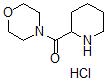 CAS 登录号：690634-79-8， 4-吗啉基-2-哌啶基-甲酮盐酸盐(1:1)