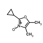 CAS 登录号：690684-29-8， 2-环丙基-4,5-二甲基-1,3-恶唑3-氧化物
