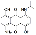 CAS 登录号：69093-18-1， 1-氨基-4,8-二羟基-5-[(1-甲基乙基)氨基]蒽醌