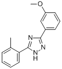 CAS#: 69095-72-3, 5-(3-Methoxyphenyl)-3-(o-Tolyl)-1H-1,2,4-Triazole