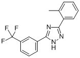 CAS#: 69095-77-8, 3-(o-Tolyl)-5-(alpha,alpha,alpha-Trifluoro-m-Tolyl)-1H-1,2,4-Triazole