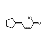 CAS#: 690966-00-8, (2Z)-4-Cyclopentylidene-2-butenoic acid