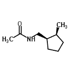 CAS#: 69131-27-7, N-{[(1R,2S)-2-Methylcyclopentyl]methyl}acetamide
