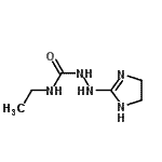CAS#: 691839-78-8, 2-(4,5-Dihydro-1H-imidazol-2-yl)-N-ethylhydrazinecarboxamide