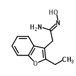 CAS#: 691840-56-9, 2-(2-Ethyl-1-benzofuran-3-yl)-N-hydroxyethanimidamide