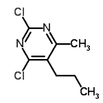 CAS#: 691886-07-4, 2,4-Dichloro-6-methyl-5-propylpyrimidine