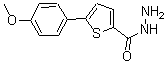 CAS#: 69202-24-0, 5-(4-Methoxyphenyl)-2-Thiophenecarboxylicacid Hydrazide
