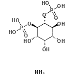 CAS#: 69256-54-8, (1R,2R,3S,4R,5S,6S)-3,4,5,6-Tetrahydroxy-1,2-cyclohexanediyl bis[dihydrogen (phosphate)] ammoniate (1:1)
