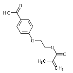 CAS#: 69260-39-5, 4-[2-(Methacryloyloxy)ethoxy]benzoic acid
