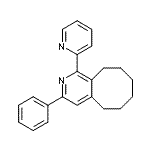 CAS#: 692729-83-2, 3-Phenyl-1-(2-pyridinyl)-5,6,7,8,9,10-hexahydrocycloocta[c]pyridine