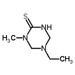 CAS#: 69300-40-9, 5-Ethyl-1-methyl-1,3,5-triazinane-2-thione
