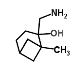 CAS 登录号：693211-25-5， 2-(氨基甲基)-1-甲基双环[3.1.1]庚烷-2-醇
