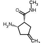 CAS#: 693217-14-0, (1R,2S)-2-Amino-N-methyl-4-methylenecyclopentanecarboxamide
