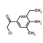 CAS#: 693288-44-7, 1-(4-Amino-3-ethyl-5-methylphenyl)-2-chloroethanone