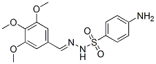 CAS#: 6936-64-7, 4-Amino-N-[(3,4,5-Trimethoxyphenyl)Methylideneamino]Benzenesulfonamide
