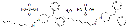 CAS#: 69365-66-8, Fenoctimine sulfate hemihydrate