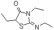 CAS#: 693763-44-9, (2E)-3,5-Diethyl-2-(ethylimino)-1,3-thiazolidin-4-one