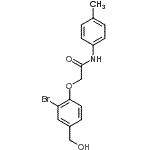 CAS#: 693805-69-5, 2-[2-Bromo-4-(hydroxymethyl)phenoxy]-N-(4-methylphenyl)acetamide