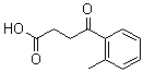 CAS 登录号：6939-36-2， 4-(2-甲基苯基)-4-氧代-丁酸