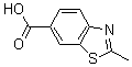 CAS 登录号：6941-28-2， 2-甲基-6-苯并噻唑羧酸