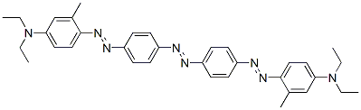 CAS#: 69432-33-3, 4,4'-[Azobis(4,1-Phenyleneazo)]Bis[N,N-Diethyl-3-Methylbenzenamine]