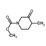 CAS#: 694495-70-0, Methyl 4-methyl-3-oxo-1-piperidinecarboxylate