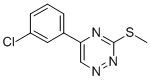 CAS 登录号：69466-60-0， 5-(3-氯苯基)-3-(甲硫基)-1,2,4-三嗪