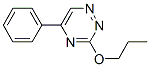 CAS 登录号：69466-70-2， 3-丙氧基-5-苯基-1,2,4-三嗪