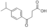 CAS 登录号：6947-81-5， 4-(4-异丙基-苯基)-4-氧代-丁酸