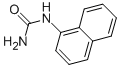CAS 登录号：6950-84-1， 1-萘基脲