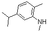 CAS#: 6950-94-3, N,2-Dimethyl-5-(1-Methylethyl)-Benzenamine