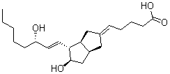 CAS#: 69552-46-1, (5E)-5-[(3aS,4R,5R,6aS)-5-Hydroxy-4-[(E,3S)-3-hydroxyoct-1-enyl]-3,3a,4,5,6,6a-hexahydro-1H-pentalen-2-ylidene]pentanoic acid