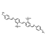 CAS#: 69571-22-8, 5-(4-methoxyphenyl)azo-2-[(E)-2-[4-(4-methoxyphenyl)azo-2-sulfo-phenyl]vinyl]benzenesulfonic acid