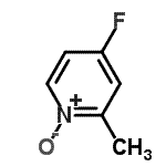 CAS 登录号：696-09-3， 4-氟-2-甲基吡啶1-氧化物