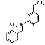 CAS#: 696585-63-4, 4-Ethyl-N-(2-methylbenzyl)-2-pyridinamine